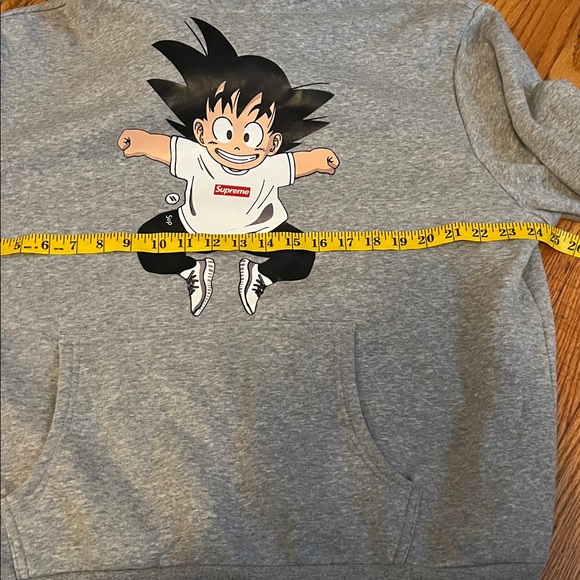 Gray Anime Graphic Hoodie - Picture 8 of 8